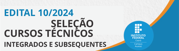 Seleção - cursos técnicos