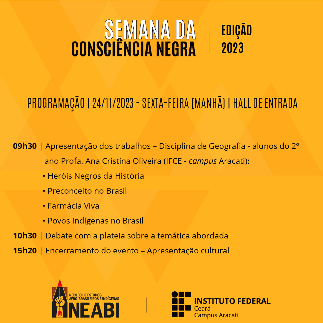 Dia 24 - consciência negra