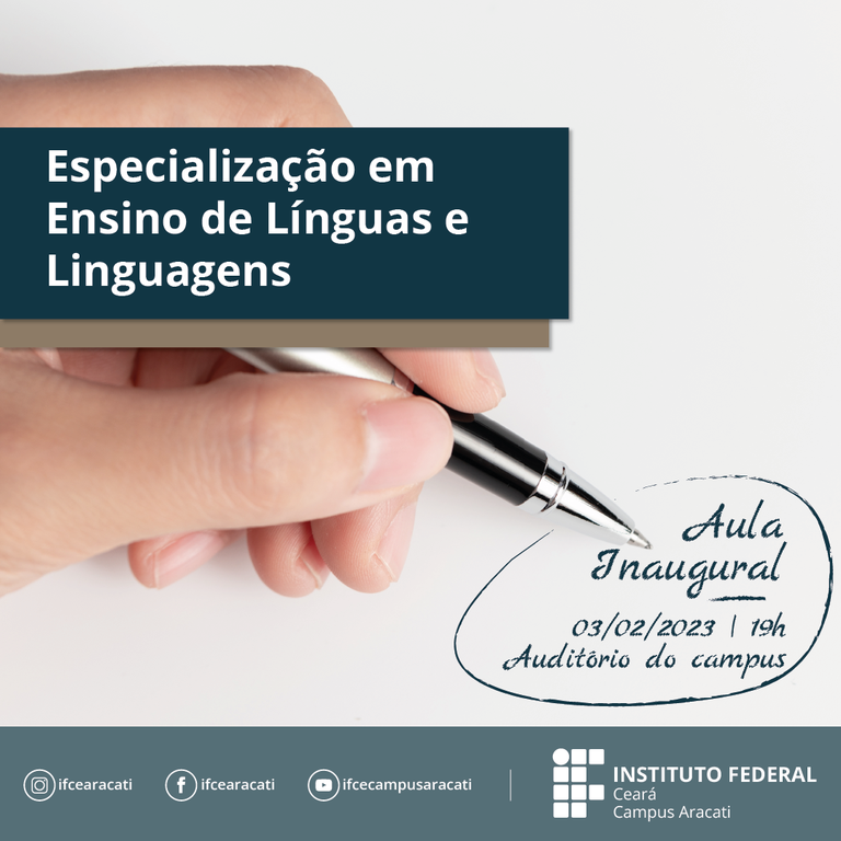 aula pública especialização