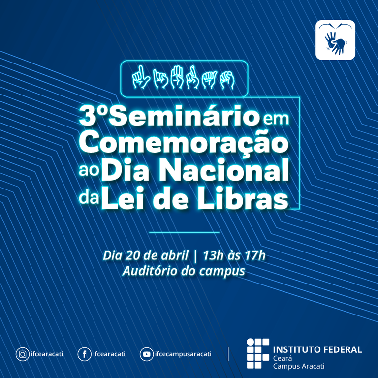 III Seminário da LIBRAS 