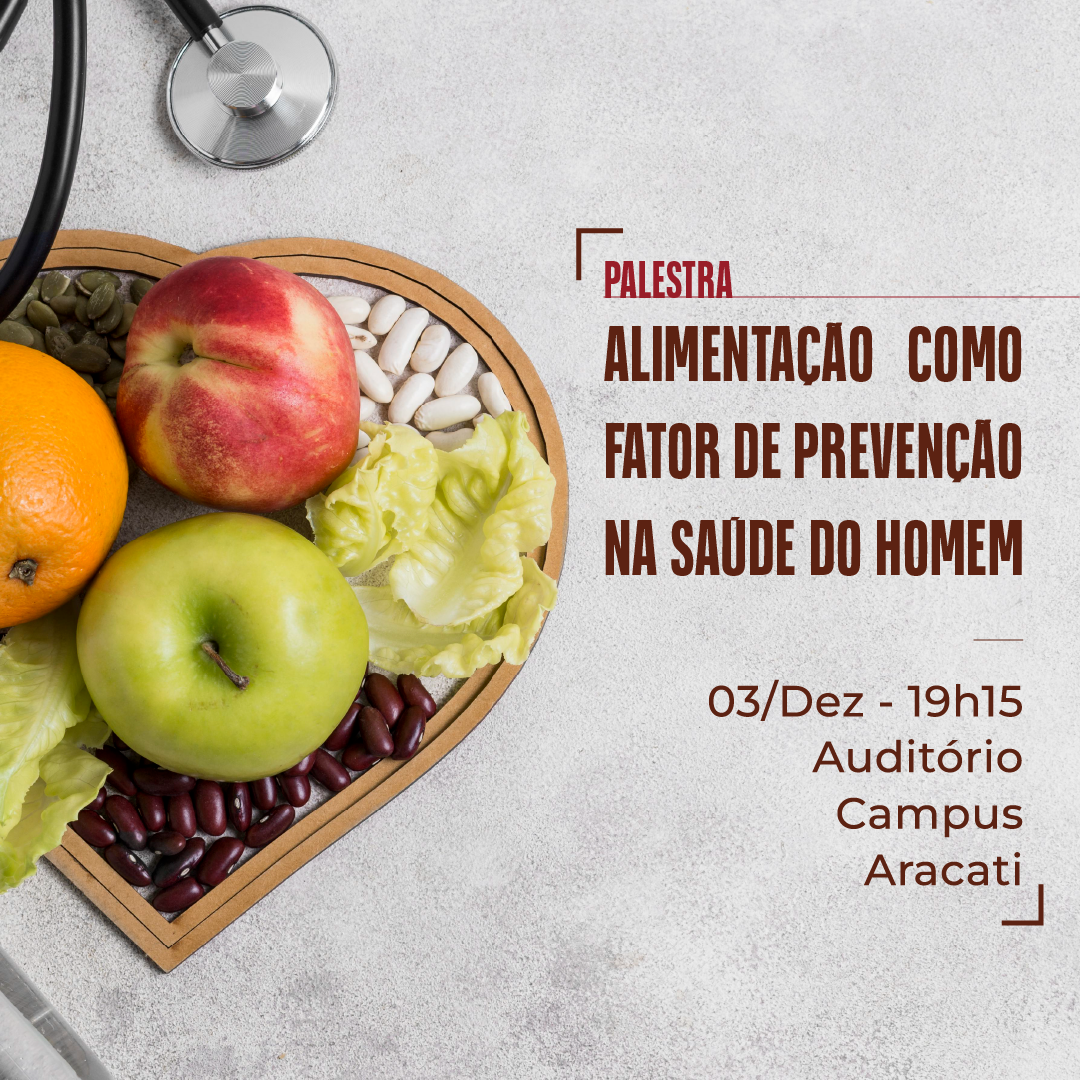 Palestra Alimentação como Fator de Prevenção na Saúde do Homem