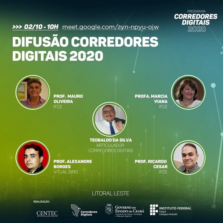 webconferência Corredores Digitais 2020