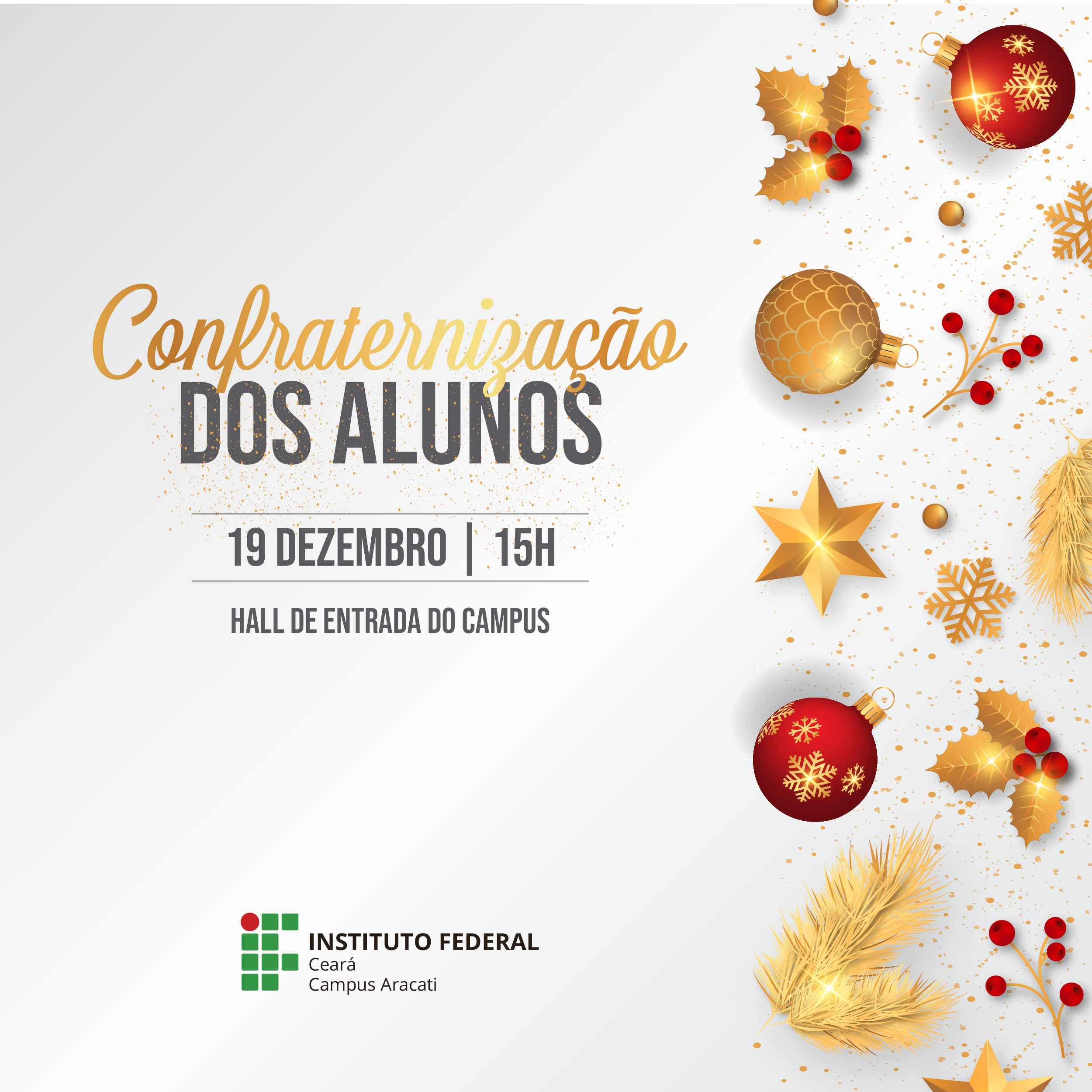 Confraternização dos alunos 2019