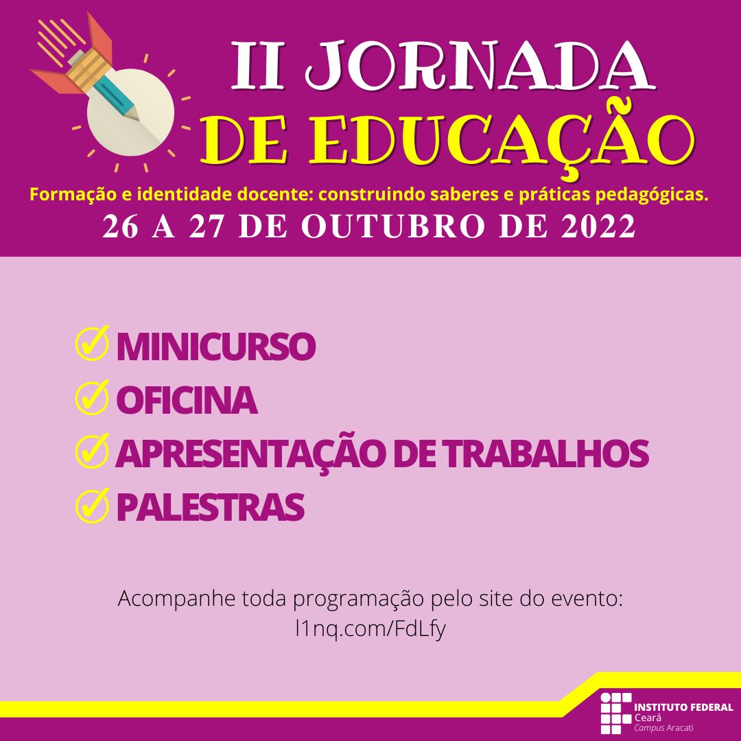 II Jornada de educação