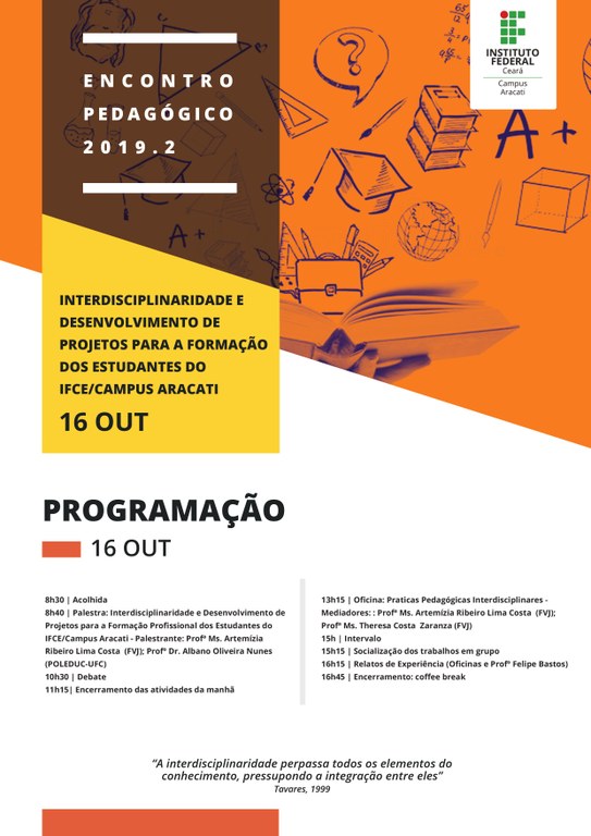 Encontro Pedagógico 2019.2