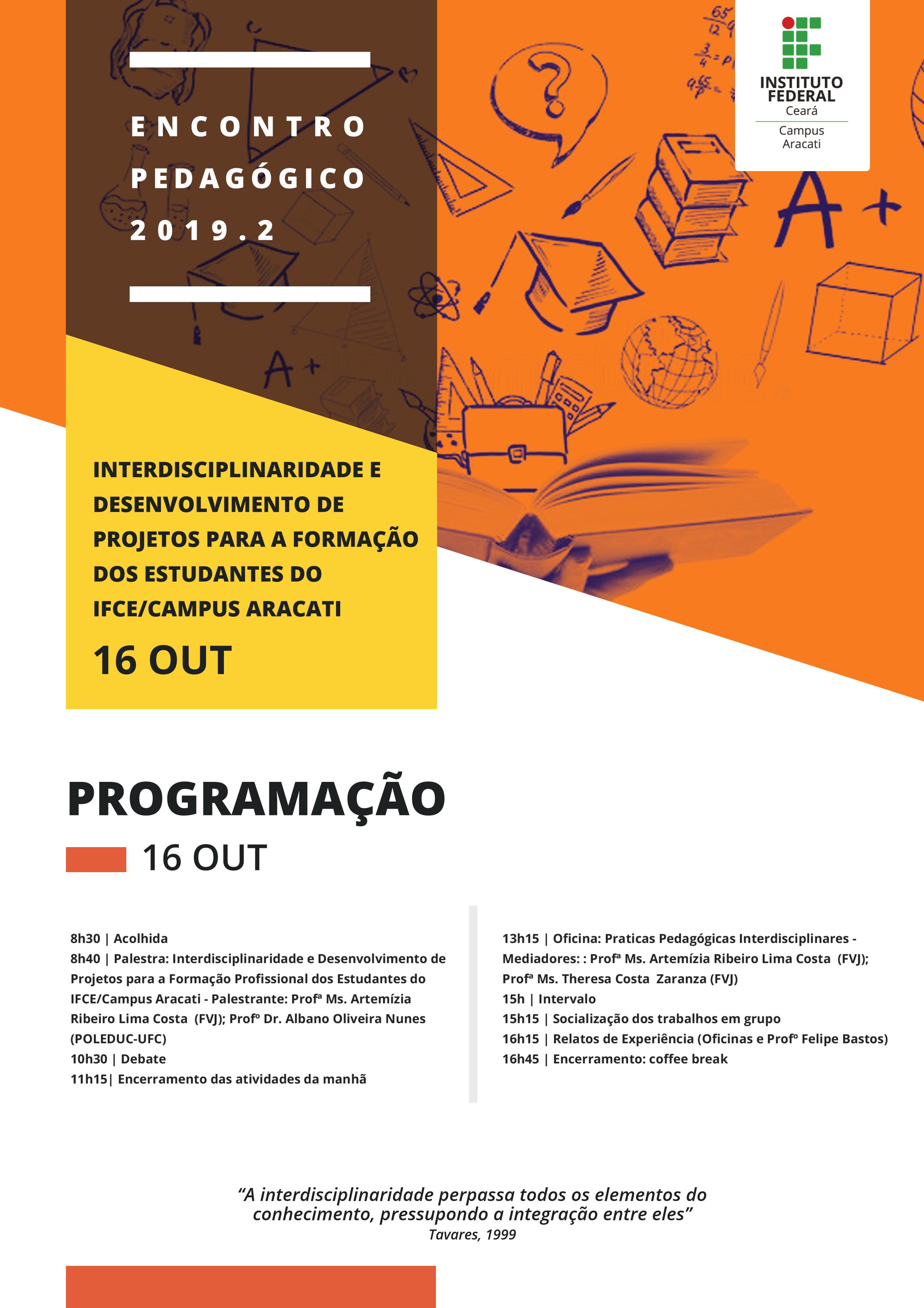 Encontro Pedagógico 2019.2