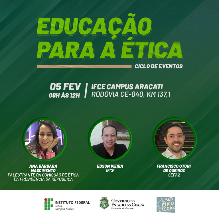 Palestra Educação para a Ética