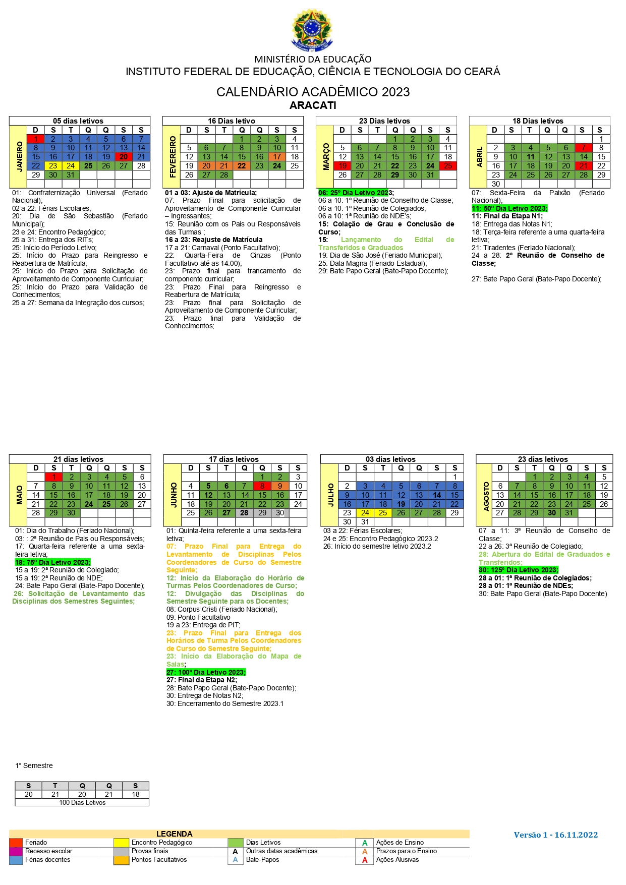 calendário acadêmico anual 2023 - pag 01