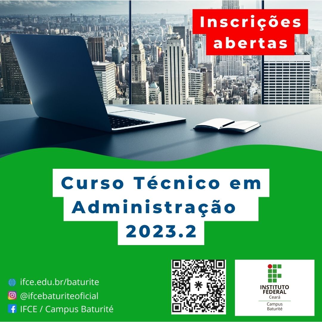 Card curso técnico em Administração