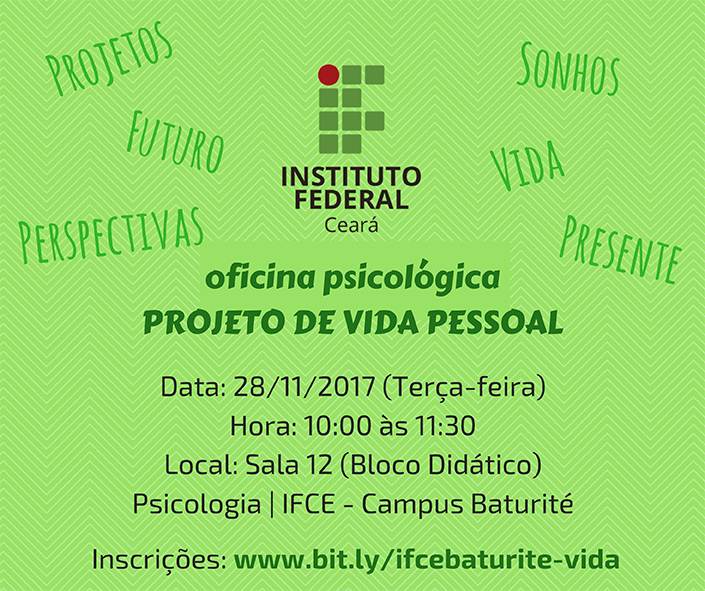 Oficina projeto de vida