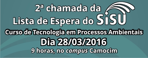 Banner 2ª Chamanda do Sisu TPA