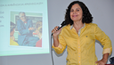 Professora Cecília Rosa Lacerda, da Universidade Estadual do Ceará (Uece) ministrou a palestra “O papel e a importância do professor no processo educativo e suas implicações em sala de aula”