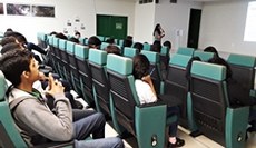 Treinamento foi realizado no auditório do campus