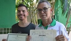 Marcos Antonio e o pai, Antônio de Pádua