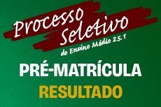 Orientação para a chamada dos classificáveis prevista para 27/12