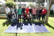 Aula inaugural do curso de Eletricista Instalador de Sistemas de Energias Renováveis do IFCE campus Cedro. (Crédito: Vitor Meireles)