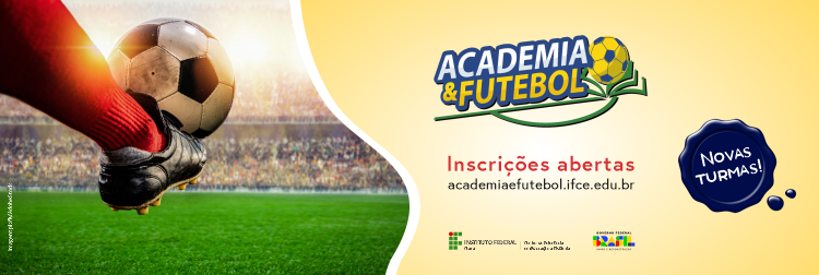 Banner/botão Academia e Futebol