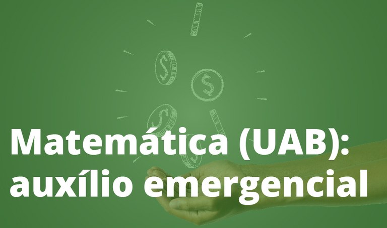 Auxílio emergencial - matemática UAB