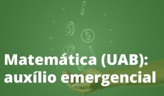 Auxílio emergencial - matemática UAB