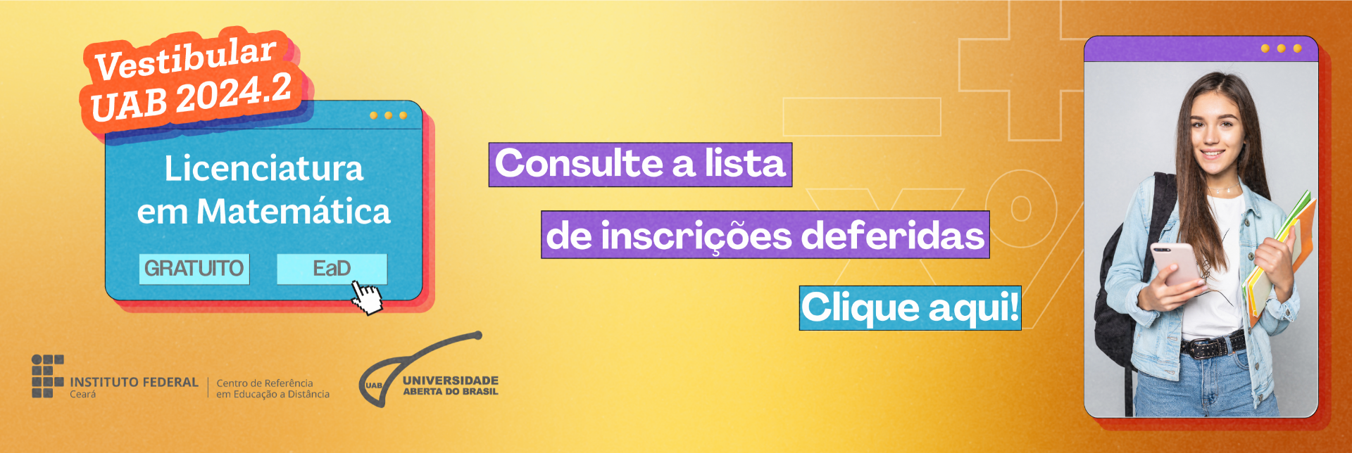 Inscrições Deferidas!