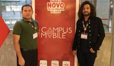 Elisvelton e Diego participam da campus Mobile