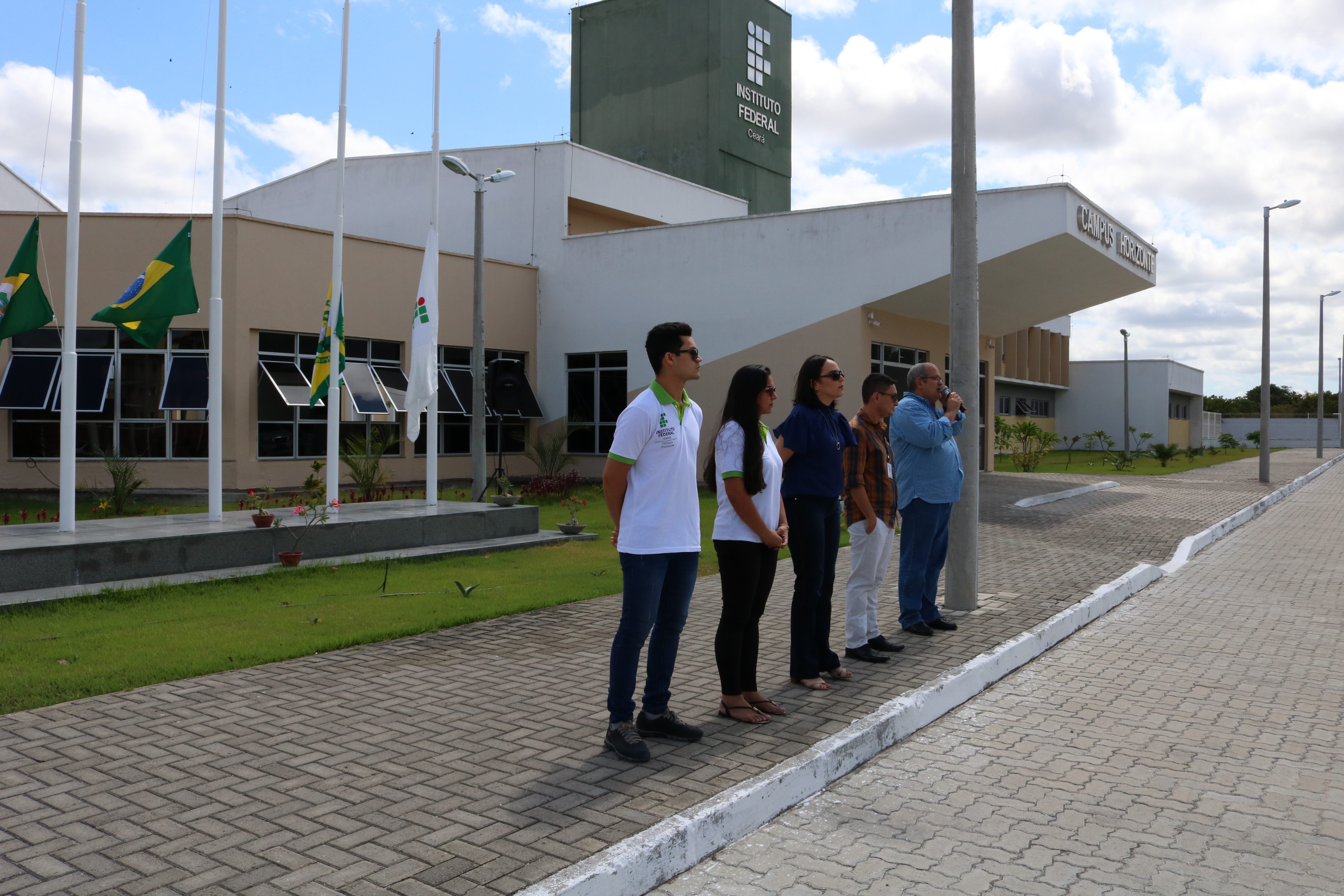 Comunidade acadêmica do IFCE Campus Horizonte comemora 110 anos da Rede Federal de Educação Profissional, Científica e Tecnológica