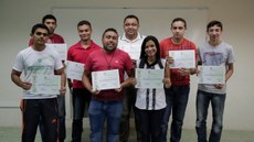 Doze alunos foram certificados pelo curso de extensão Fundamentos de Matemática Elementar