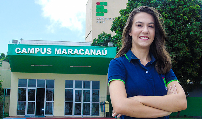 Foto da intercambista de Maracanaú