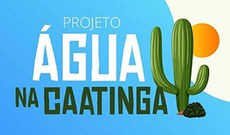 Reprodução da marca do projeto Água na Caatinga.