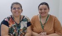 Ana Raquel e Benigna, pesquisadoras do campus Maranguape do IFCE