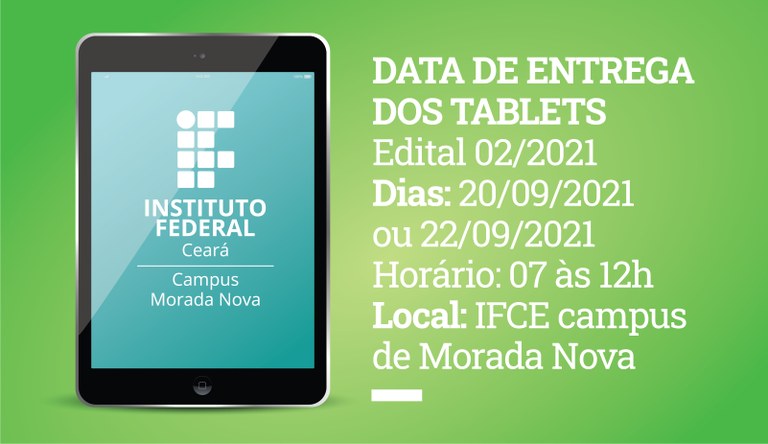 Entrega dos tablets