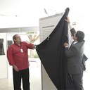  Virgílio Araripe e Moisés Mota abriram oficialmente a exposição (foto: Costa Rodrigues)