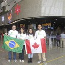 Alunos do IFCE embarcando para o Canadá (foto: Bruno Leonardo)