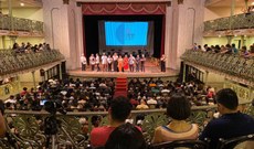 Theatro José de Alencar, na capital cearense, recebeu a abertura da III Bienal de Artes do IFCE