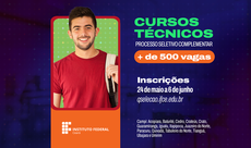 Inscrições vão de 24/5 a 6/6