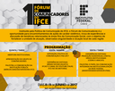 Programação do I Fórum de Comunicadores do IFCE