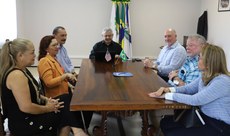 Reunião aconteceu no gabinete da Reitoria (foto: Filiphe Sá)