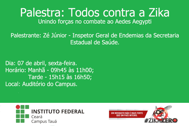 Palestra Todos Contra a Zika