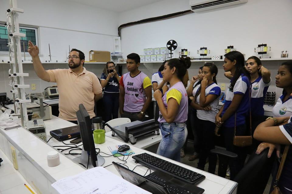 Visita ao Laboratório de Física