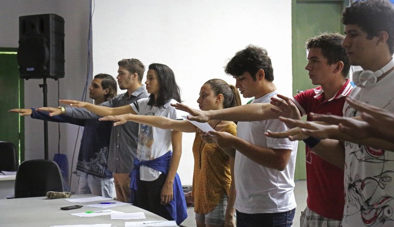 Representantes estudantis do campus de Tauá tomam posse