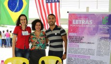 Stand do curso de Letras no Universo IFCE 2017