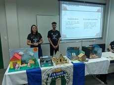 Estudantes em evento da Residência Pedagógica