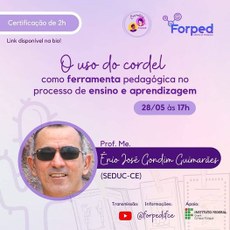 Forped - Cartaz da edição de maio do evento de 2021