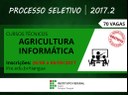 Cartaz processo seletivo 2017.2