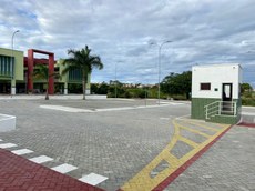 Novo estacionamento do campus