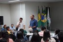 Evento de recepção de novos alunos