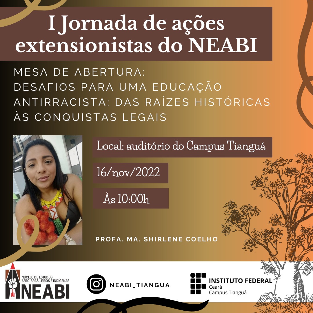 Jornada de ações extensionistas do NEABI